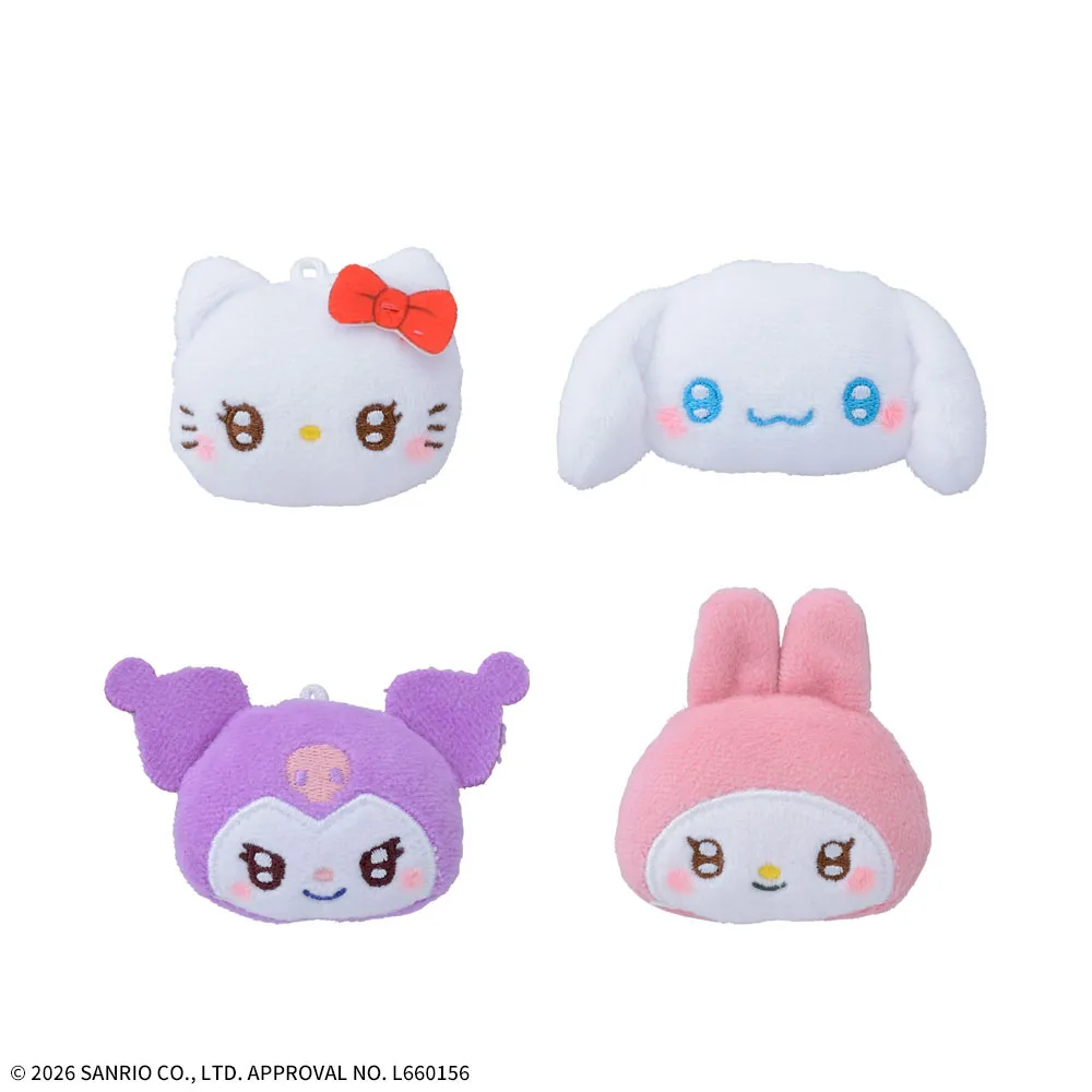 ゆるかわサンリオキャラクターズプチフェイスマスコット