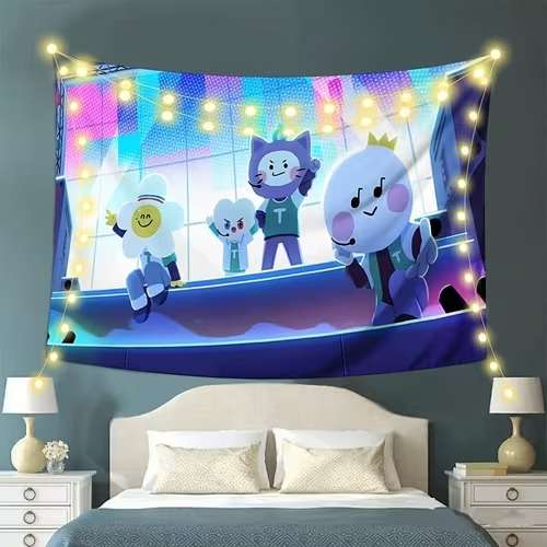 Truz Treasure 横型ウォールタペストリーパネル