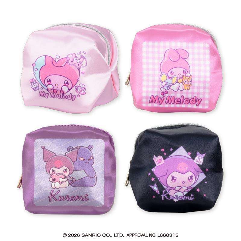 マイメロディ♡クロミ 甘えんぼナミダミニキャラメルポーチ