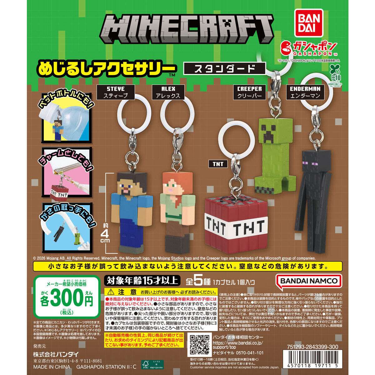 MINECRAFT めじるしアクセサリー スタンダード