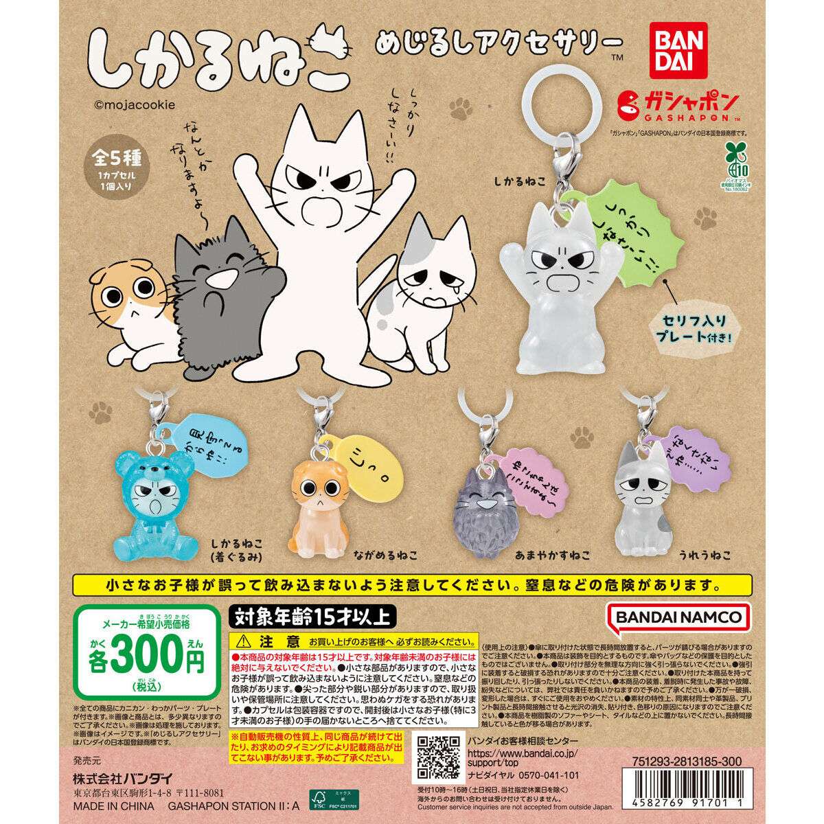 しかるねこ めじるしアクセサリー