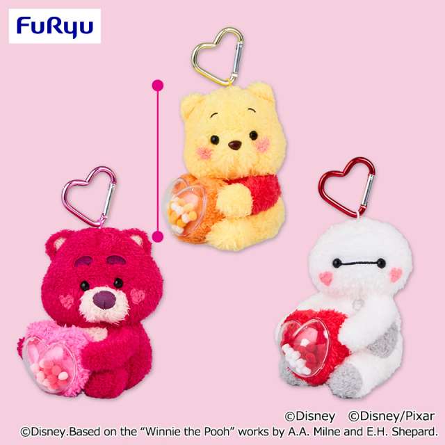 ディズニーピクサーキャラクター クリアポフィ ぬいぐるみ ~Hug Me~