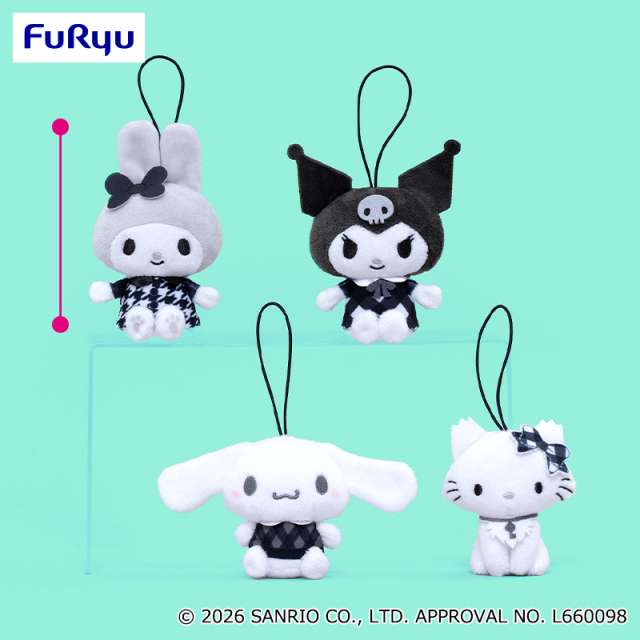 サンリオキャラクターズ モノトーンマスコット