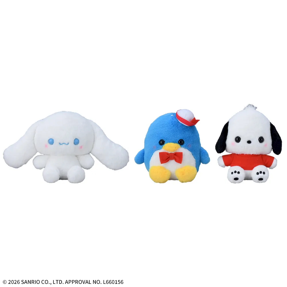 ゆるかわサンリオキャラクターズレトロメモリーぬいぐるみVol.2