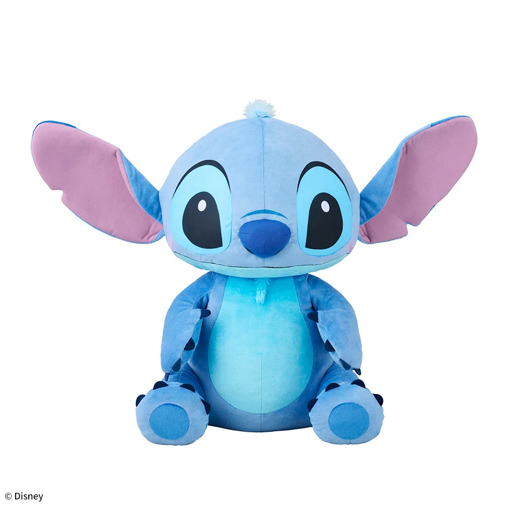 ディズニースティッチグランデぬいぐるみ赤いほっぺのおすわりVer.