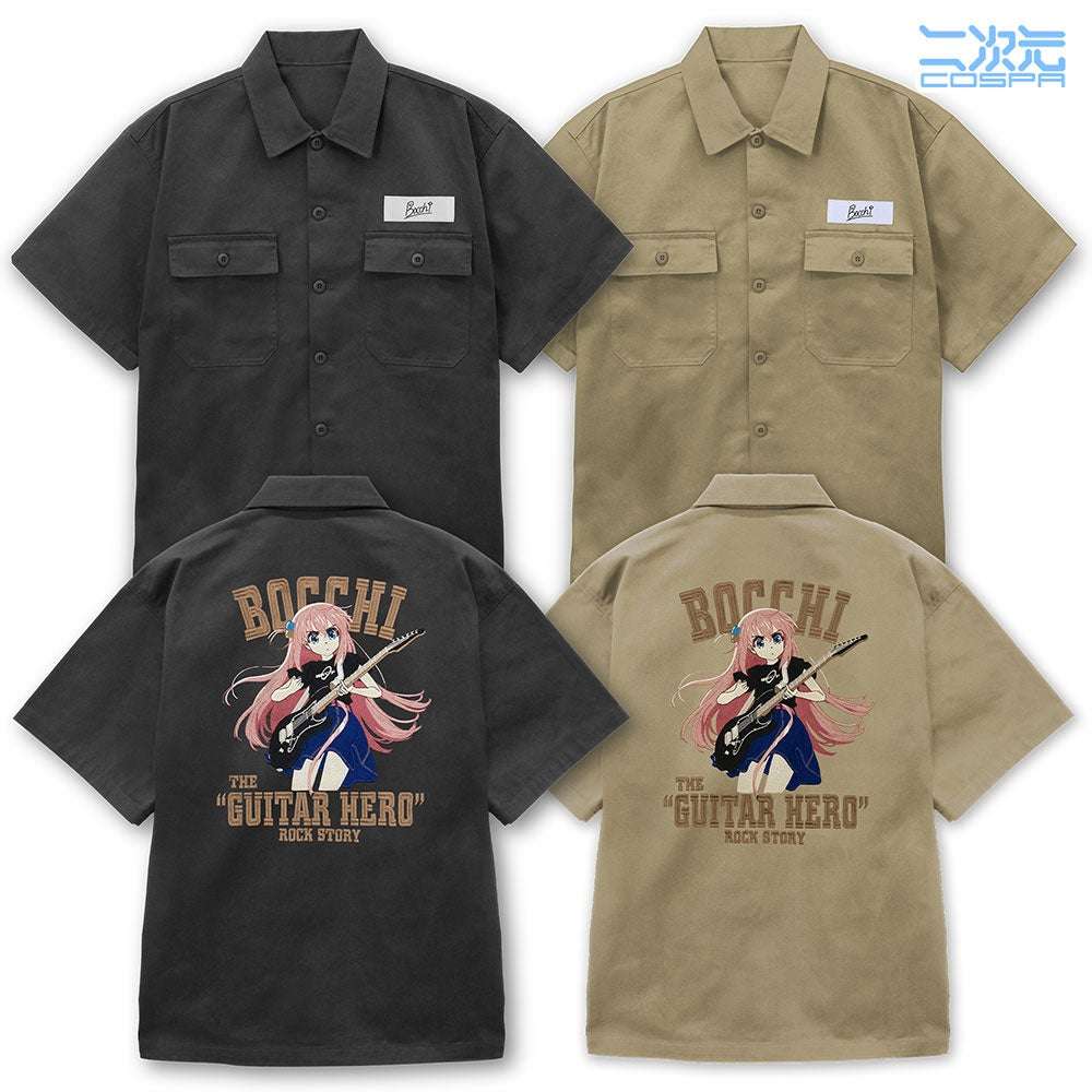 【2025年11月0日発売】ぼっち・ざ・ろっく！ 後藤ひとり 刺繍ワークシャツ Playing the guitar Ver. 2025MODEL