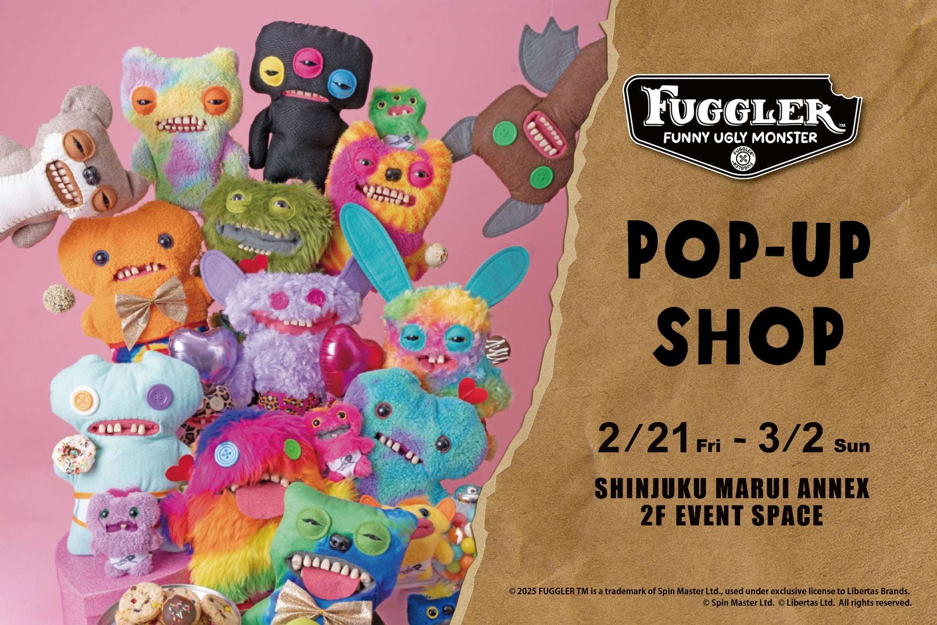 【2025年2月21日開催】FUGGLER（ファグラー）ポップアップストア