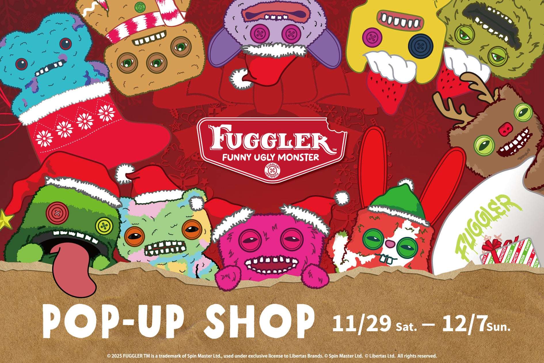 【2025年11月29日開催】FUGGLER（ファグラー）ポップアップショップ