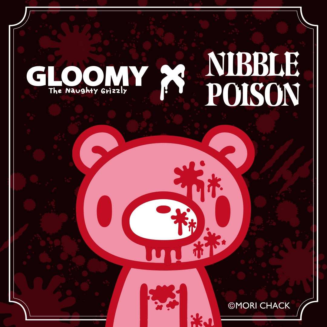 【2024年9月25日発売】GLOOMY × NIBBLE POISON スペシャルコラボアイテム
