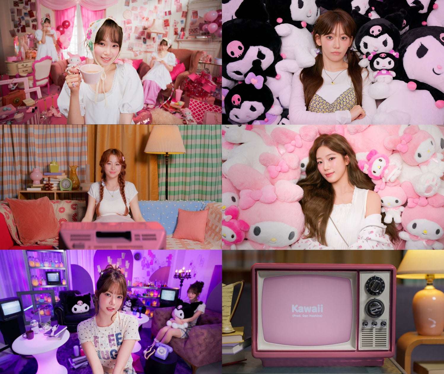 【2025年7月9日開催】LE SSERAFIM 新曲「Kawaii (Prod. Gen Hoshino)」ミュージックビデオ公開