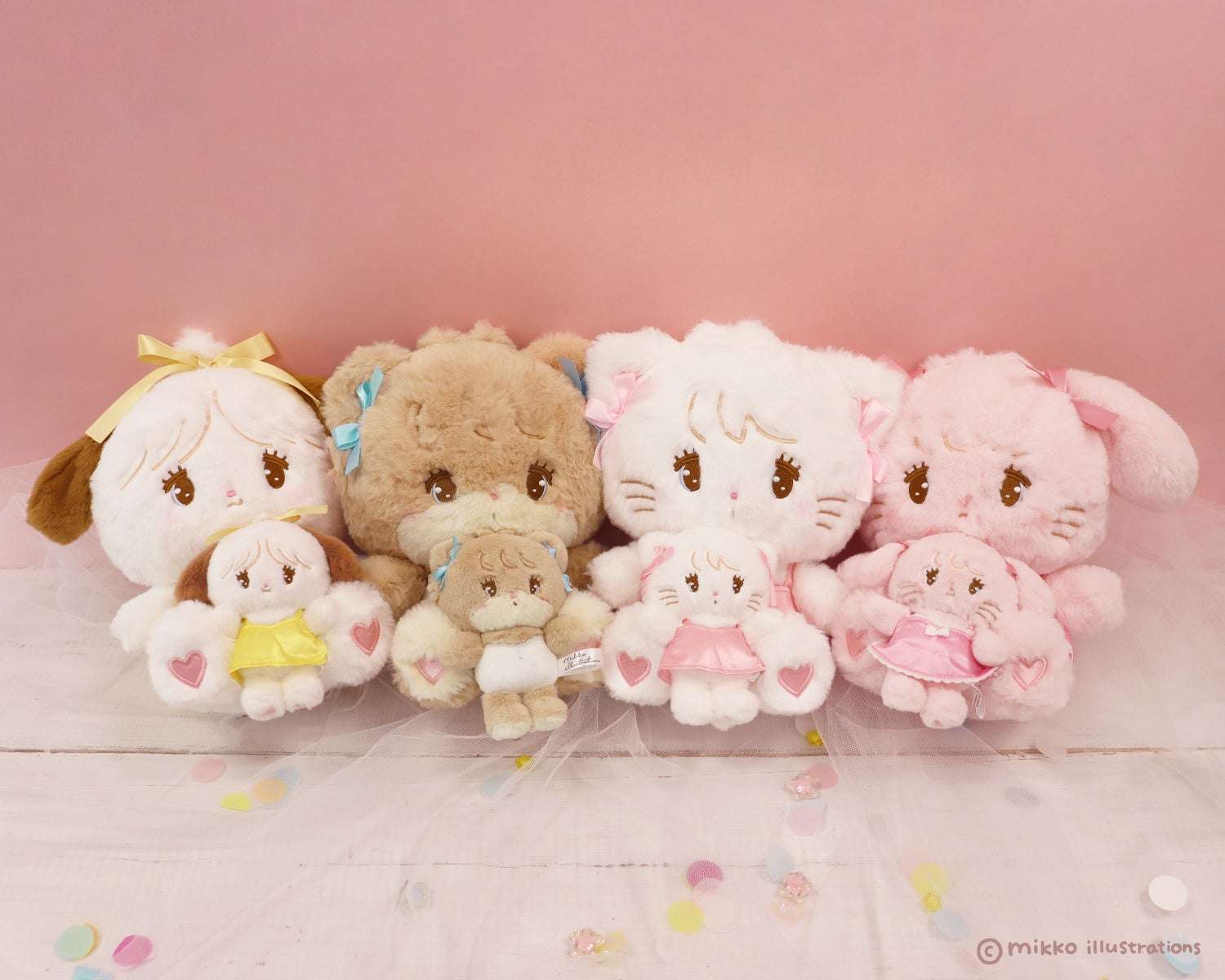 【2025年7月20日発売】mikko illustrations ぬいぐるみ・マスコットキーホルダー