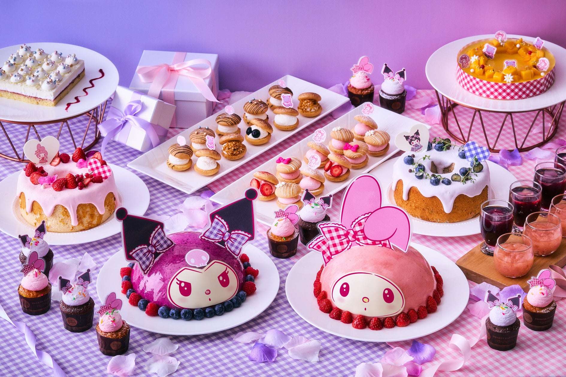 【2025年6月27日開催】マイメロディ50周年＆クロミ20周年 スペシャルコラボ スイーツビュッフェ＆アフタヌーンティー