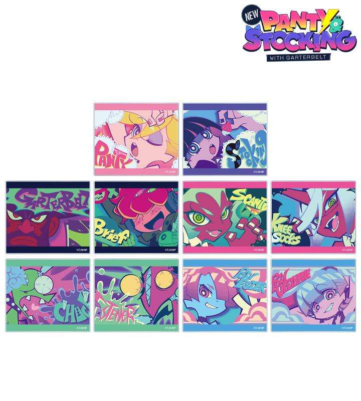 【2023年11月6日発売】PANTY ＆ STOCKING with GARTERBELT トレーディング場面写アクリルカード