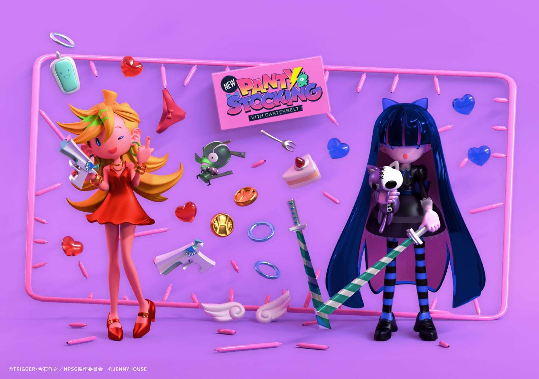 【2025年12月12日発売】PANTY & STOCKING JEWELYC! COLLECTION グッズ