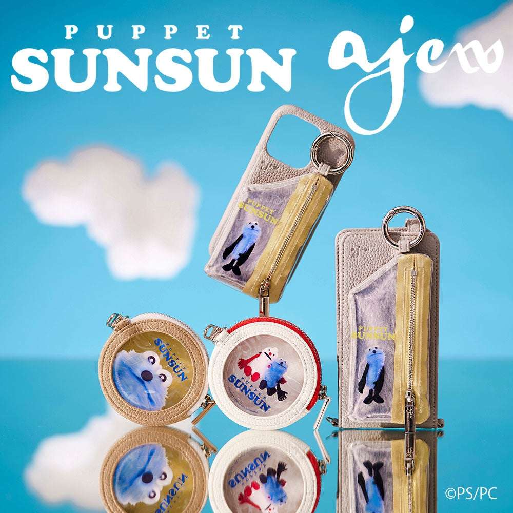 【2025年10月16日発売】ajew × PUPPET SUNSUN 初コラボレーションアイテム