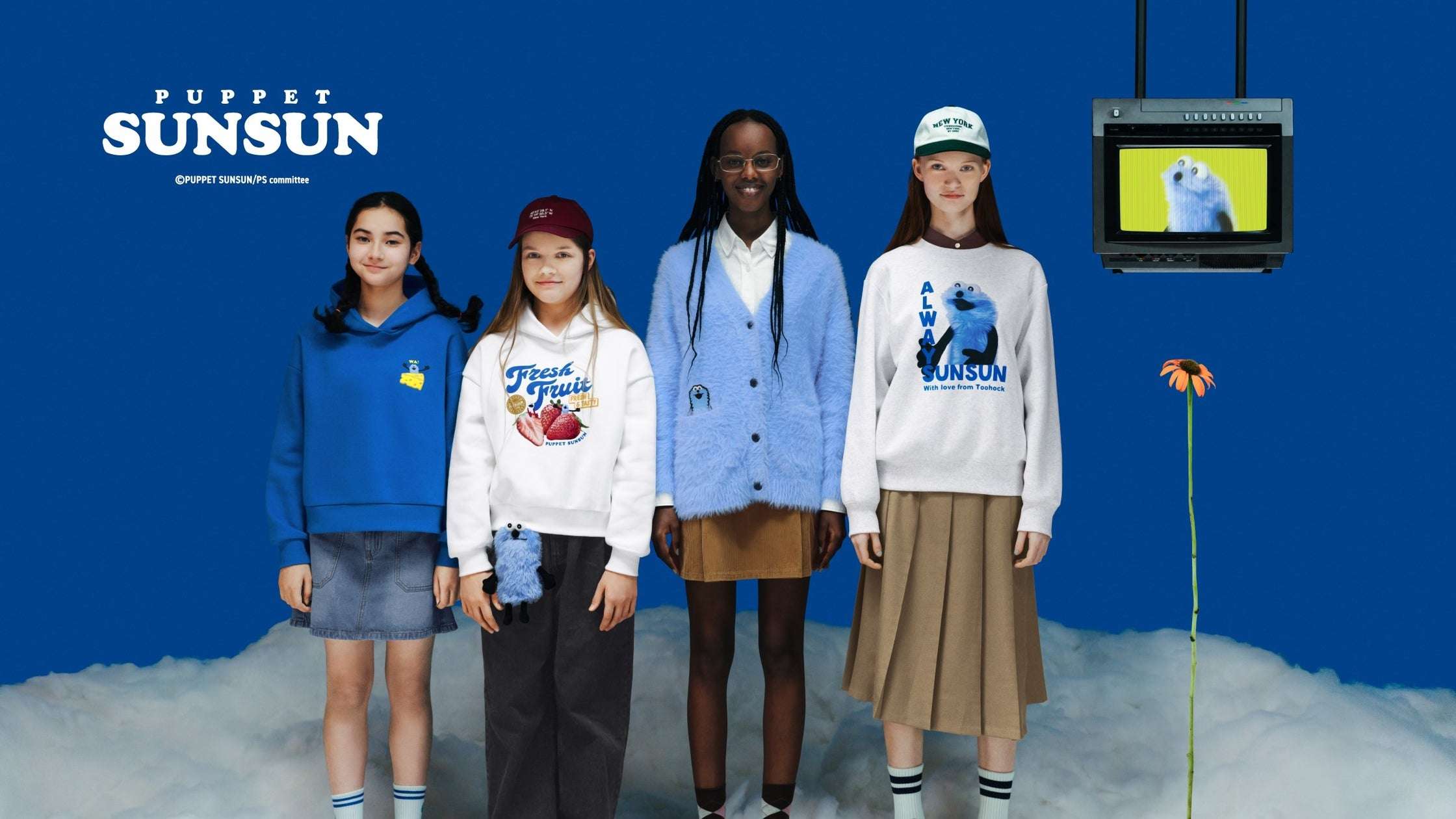 【2025年10月31日発売】パペットスンスン × ジーユー コラボレーションアイテム