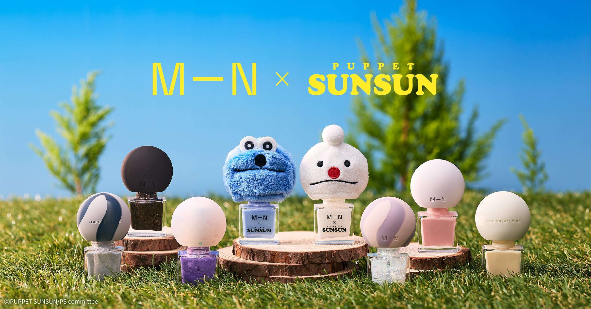 【2025年12月11日発売】パペットスンスン エムエヌ クリーチャーズネイルＳ ２色セット