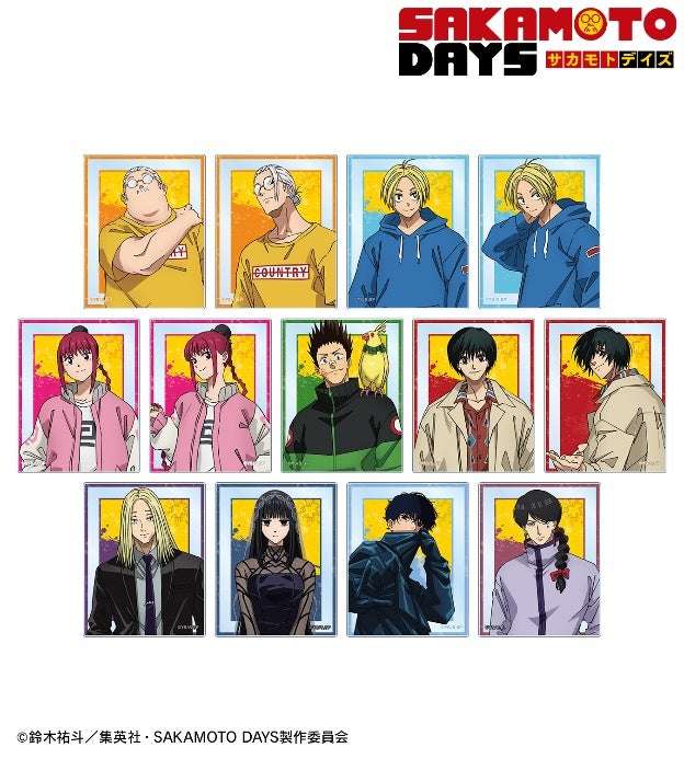 【2024年4月30日発売】SAKAMOTO DAYS トレーディングアクリルカード