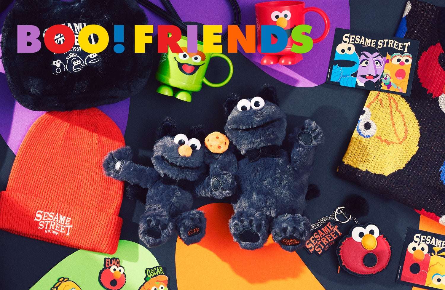 【2025年10月2日発売】セサミストリート BOO!FRIENDS ハロウィンコレクション