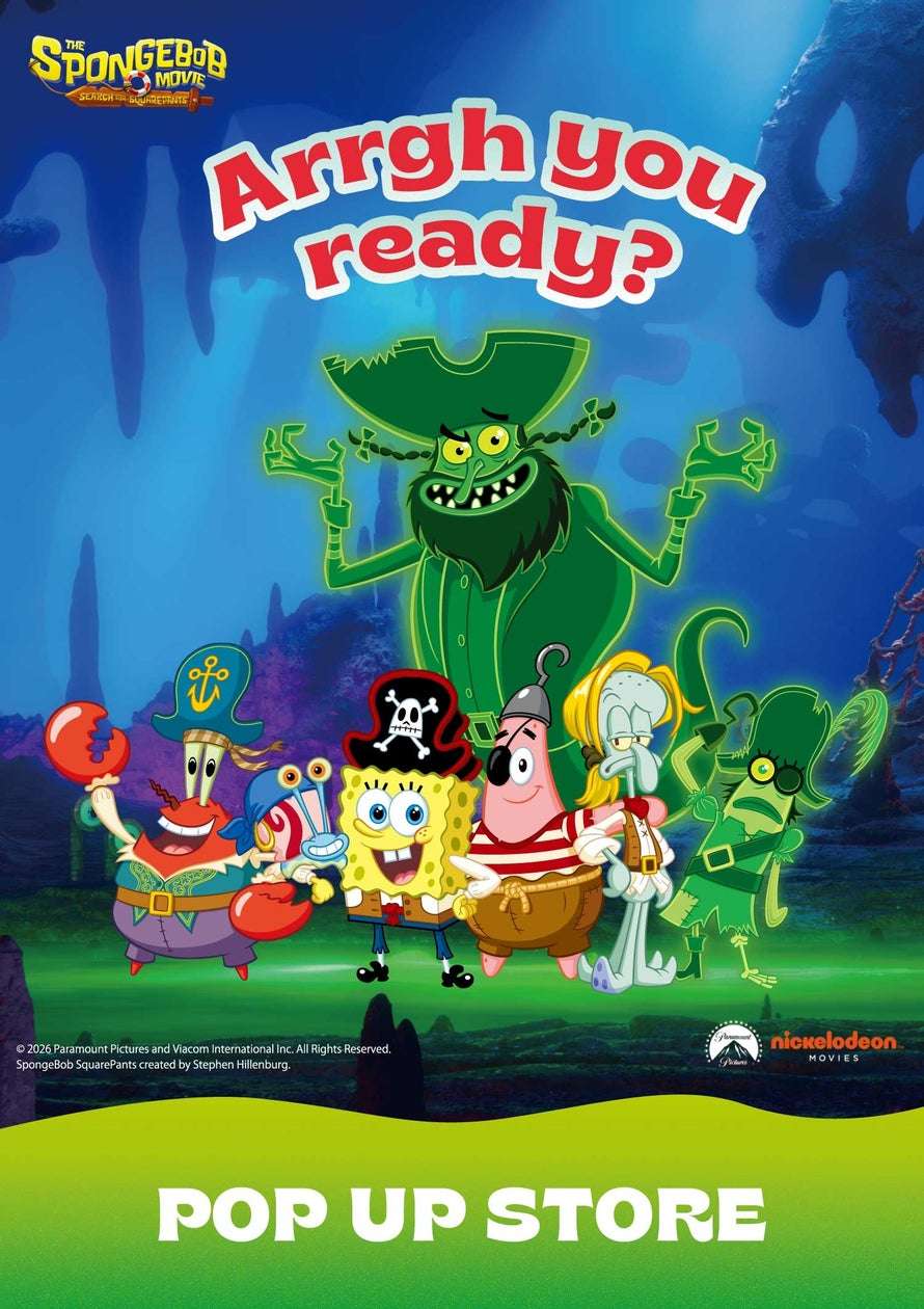 【2026年3月4日開催】スポンジ・ボブ ポップアップストア