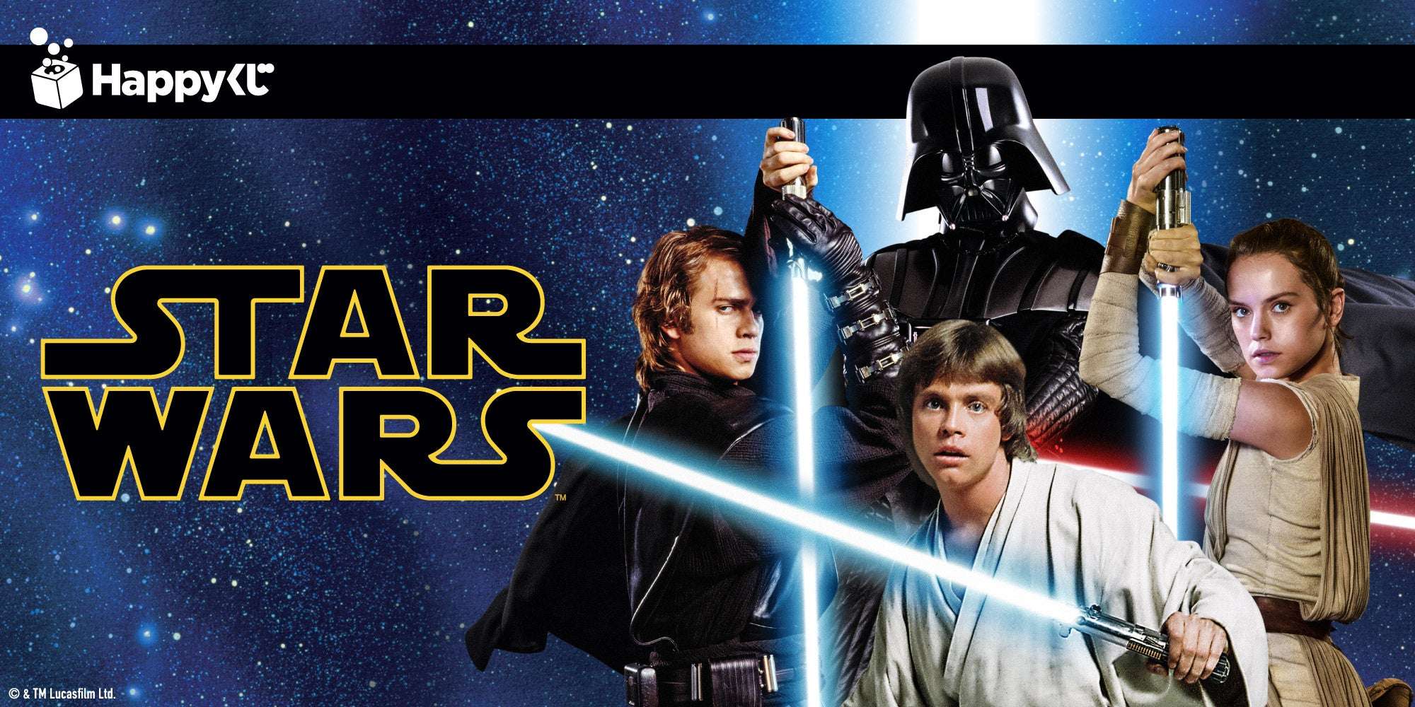 【87位】STAR WARS Happyくじ THE SKYWALKER SAGA : 1pt