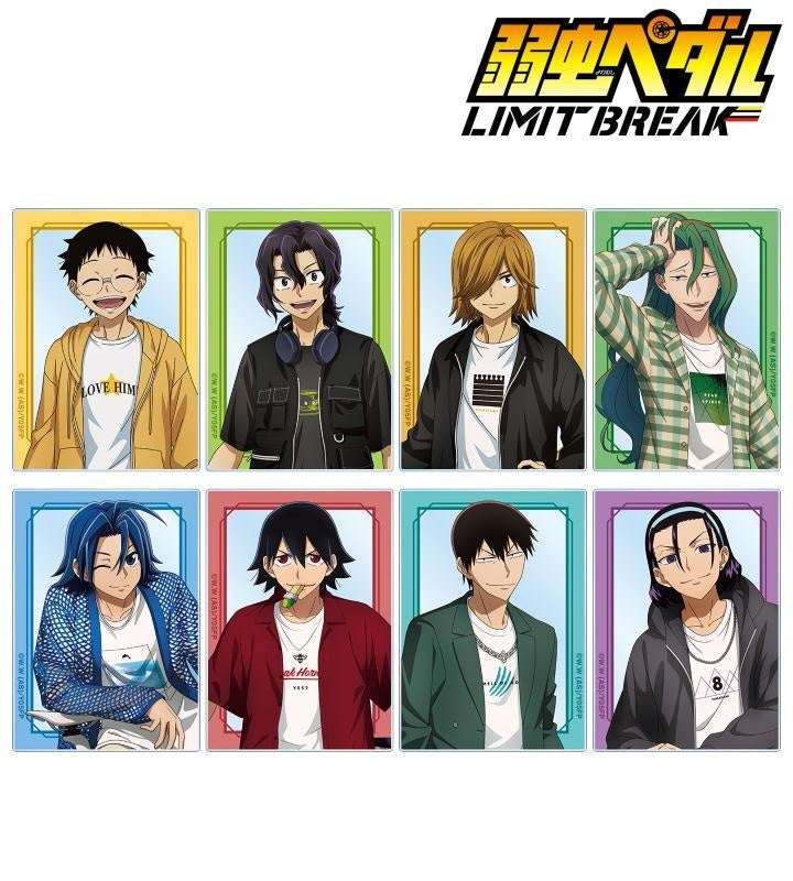 【2024年5月9日発売】弱虫ペダル LIMIT BREAK 描き下ろし 私服×ロードバイクver. トレーディングアクリルカード