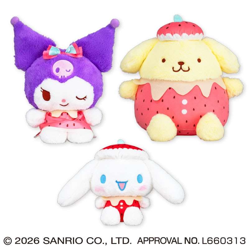 サンリオキャラクターズ いちごみるくメルトドールBIGタイプ2