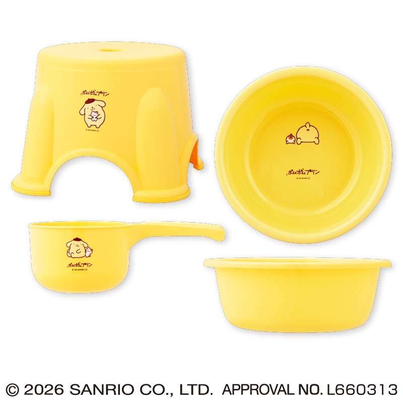 ポムポムプリン お風呂セット