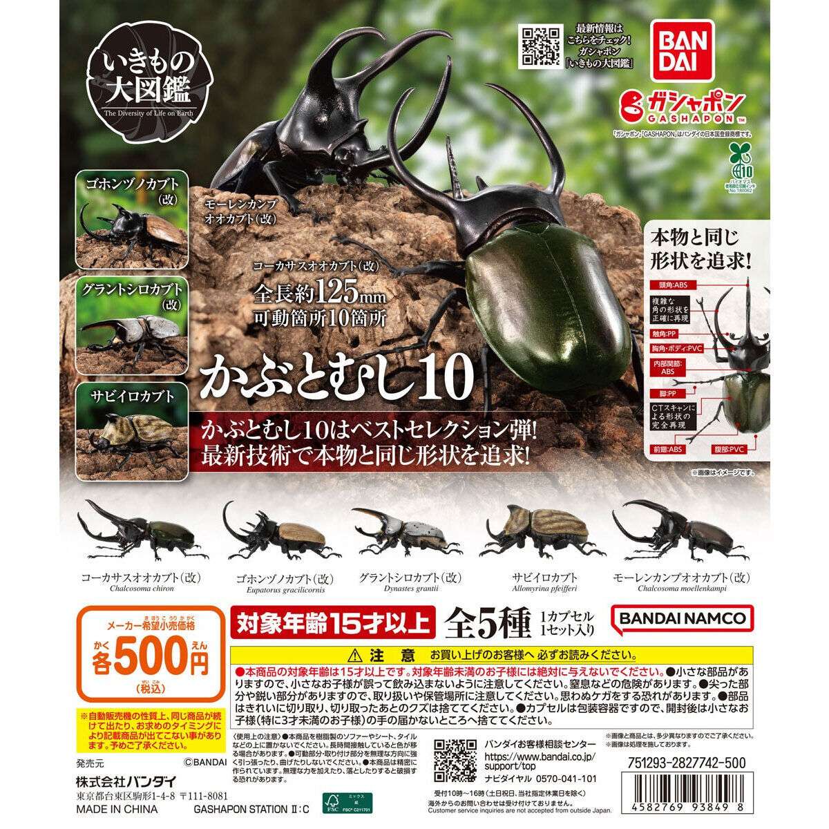 いきもの大図鑑 かぶとむし10