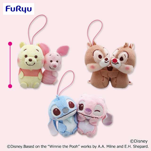 ディズニーキャラクター チェリーブロッサム ペアマスコット