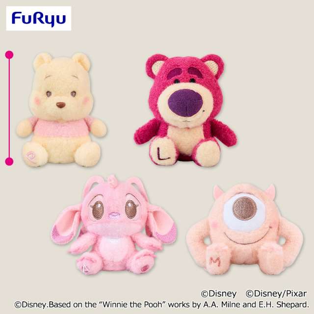 ディズニー&ピクサーキャラクター ミルキーボア いちごみるくマスコット