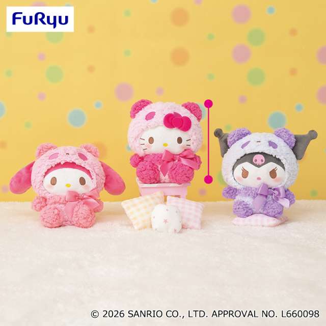 サンリオキャラクターズ もこもこパンダぬいぐるみ
