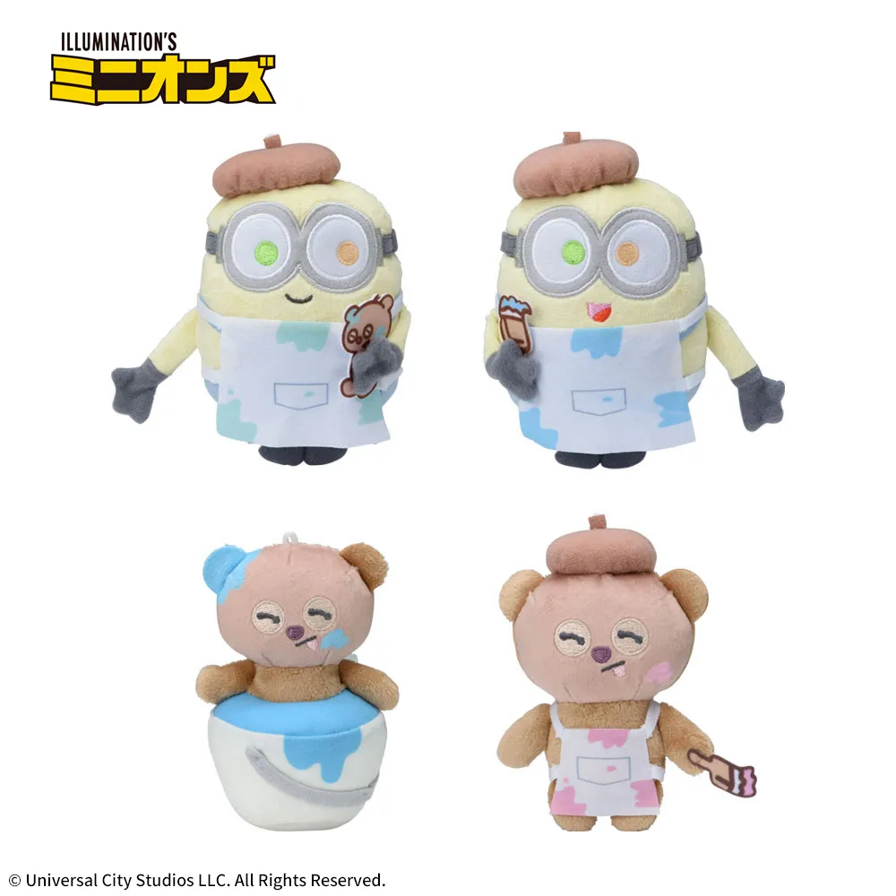 ミニオンマスコットボブ&ティムペンキ