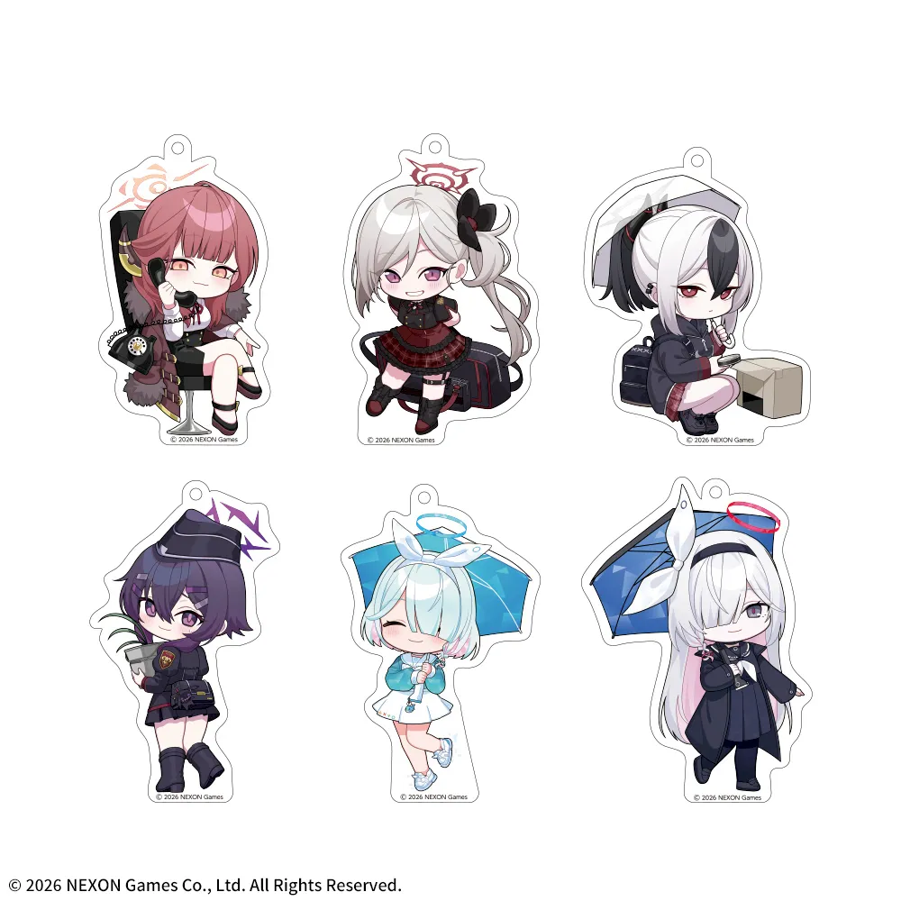 ブルーアーカイブアクリルキーチェーンVol.2