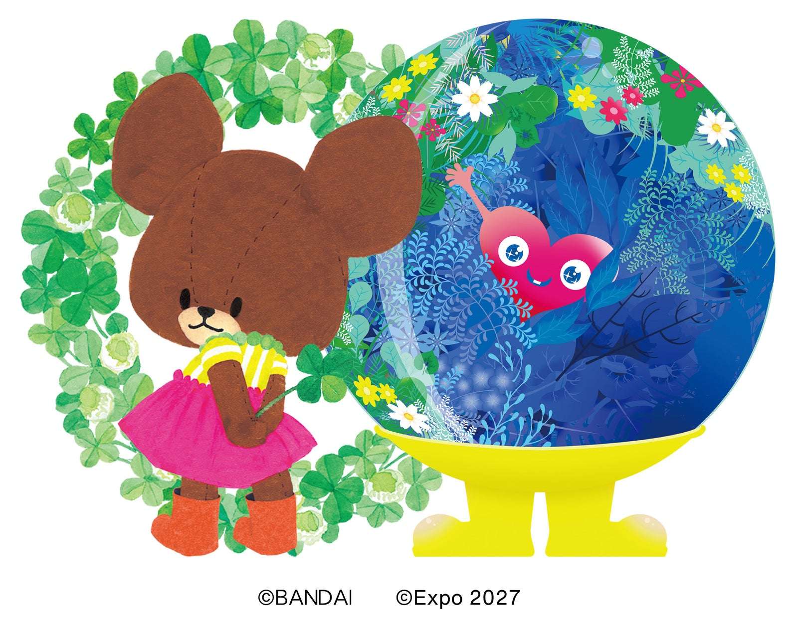 【2026年3月14日発売】くまのがっこう GREEN×EXPO 2027 コラボレーション商品