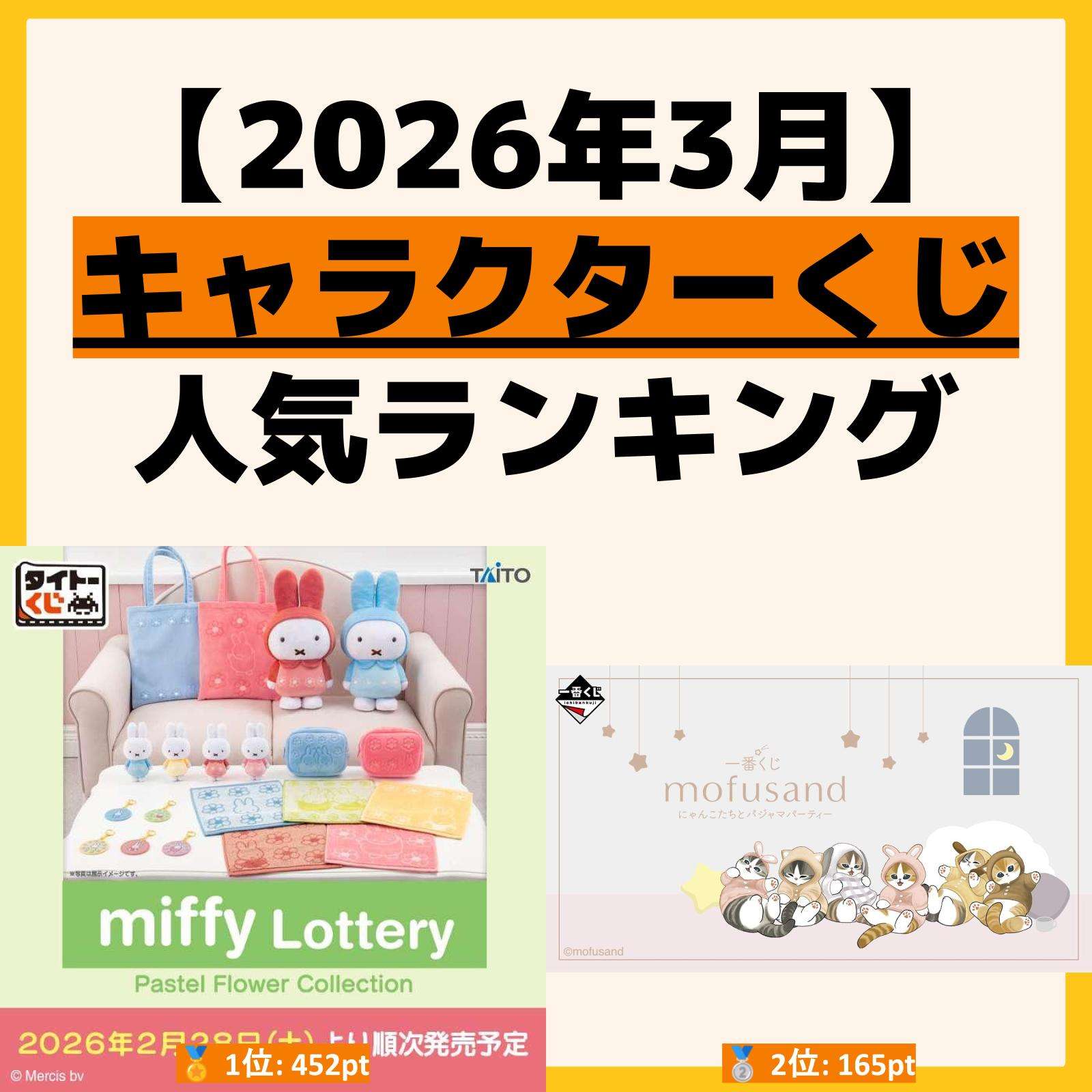 人気ランキング 一番くじ