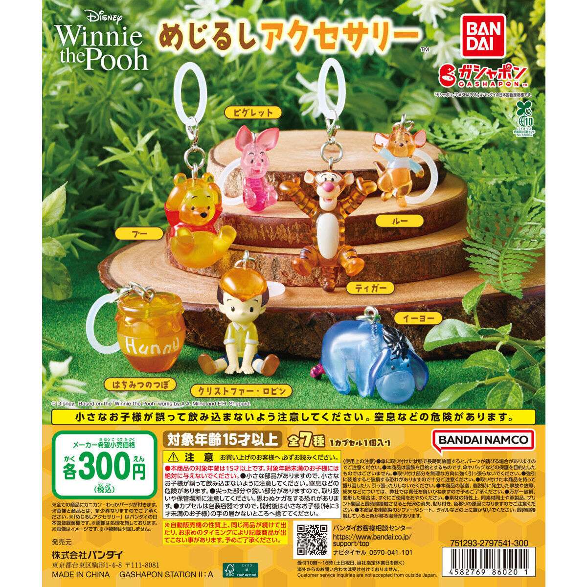 Winnie the Pooh めじるしアクセサリー