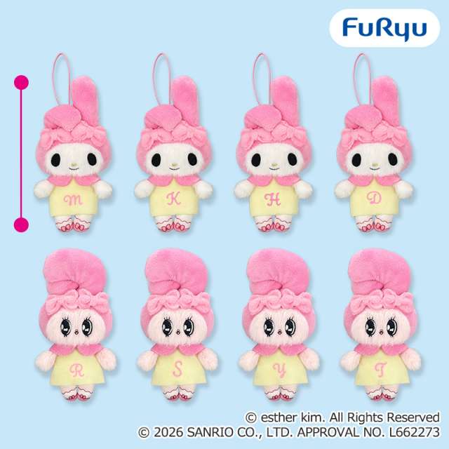 エスターバニー×マイメロディ イニシャルマスコット