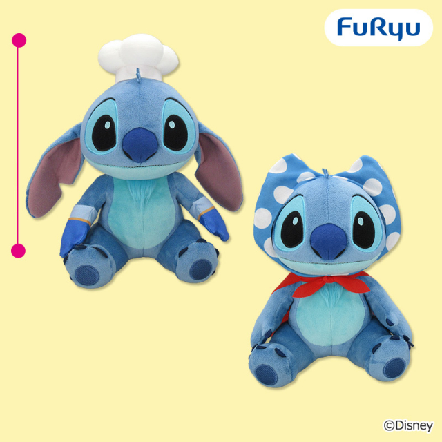 ディズニー　スティッチ コック＆ヒーロースタイルBIGぬいぐるみ