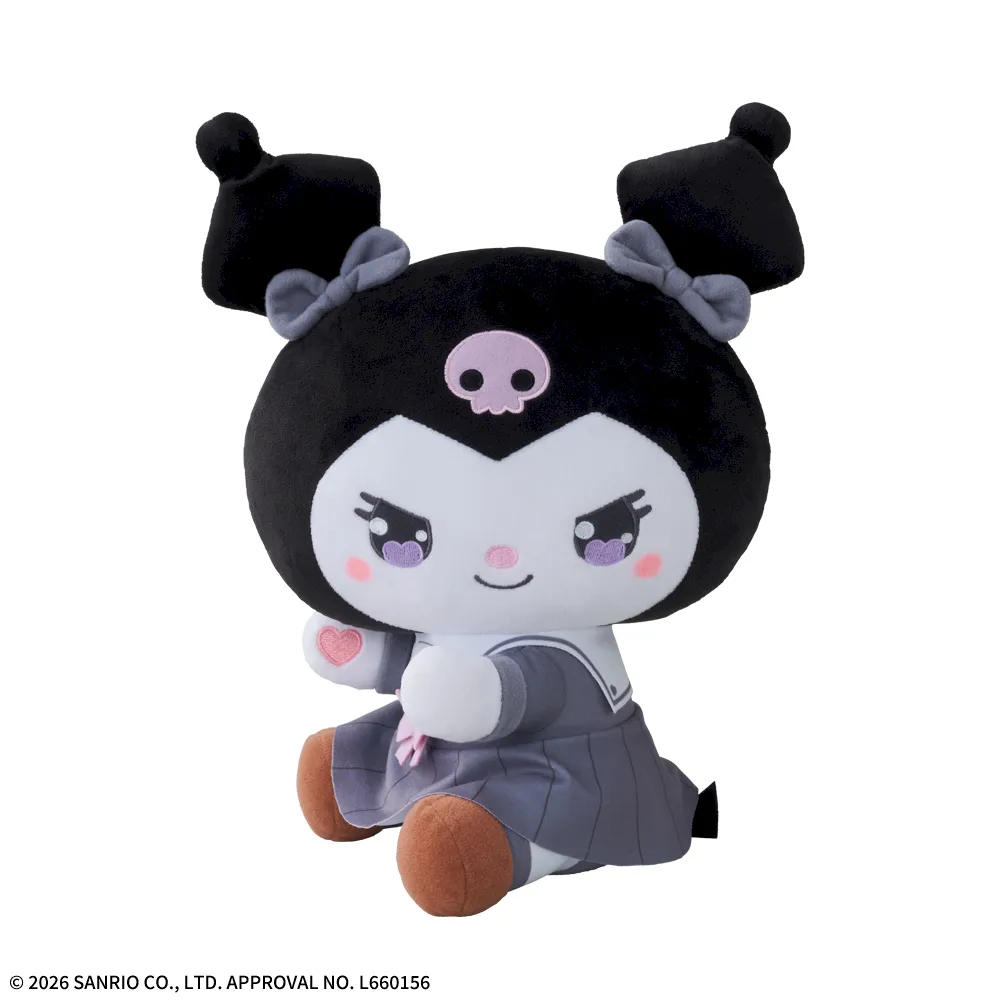 ゆるかわサンリオキャラクターズLぬいぐるみクロミYK学園高等部