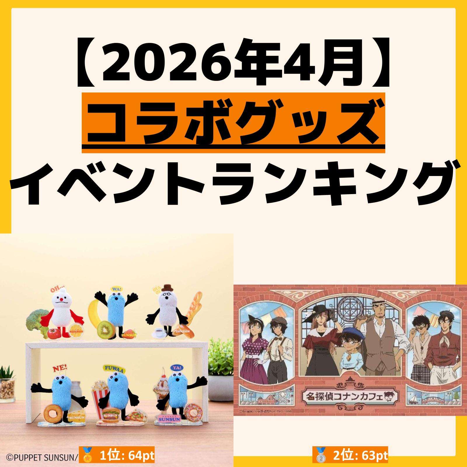 人気ランキング コラボ