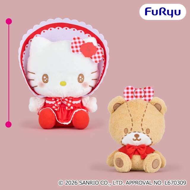 ハローキティ ロリータBIGぬいぐるみ