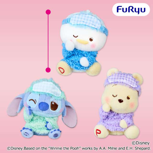 ディズニーキャラクター ミルキーボア もこもこパジャマぬいぐるみ