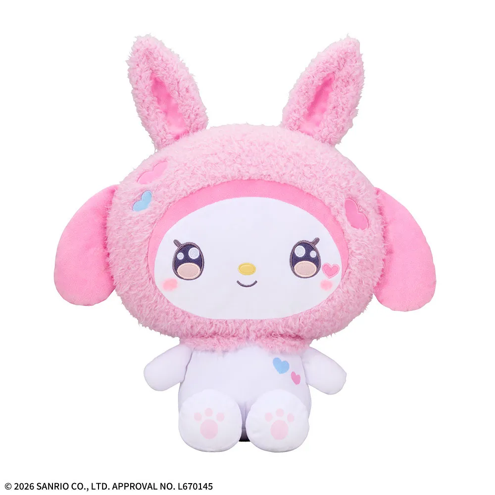 ゆるかわサンリオキャラクターズLLぬいぐるみマイメロディPatchRabbits