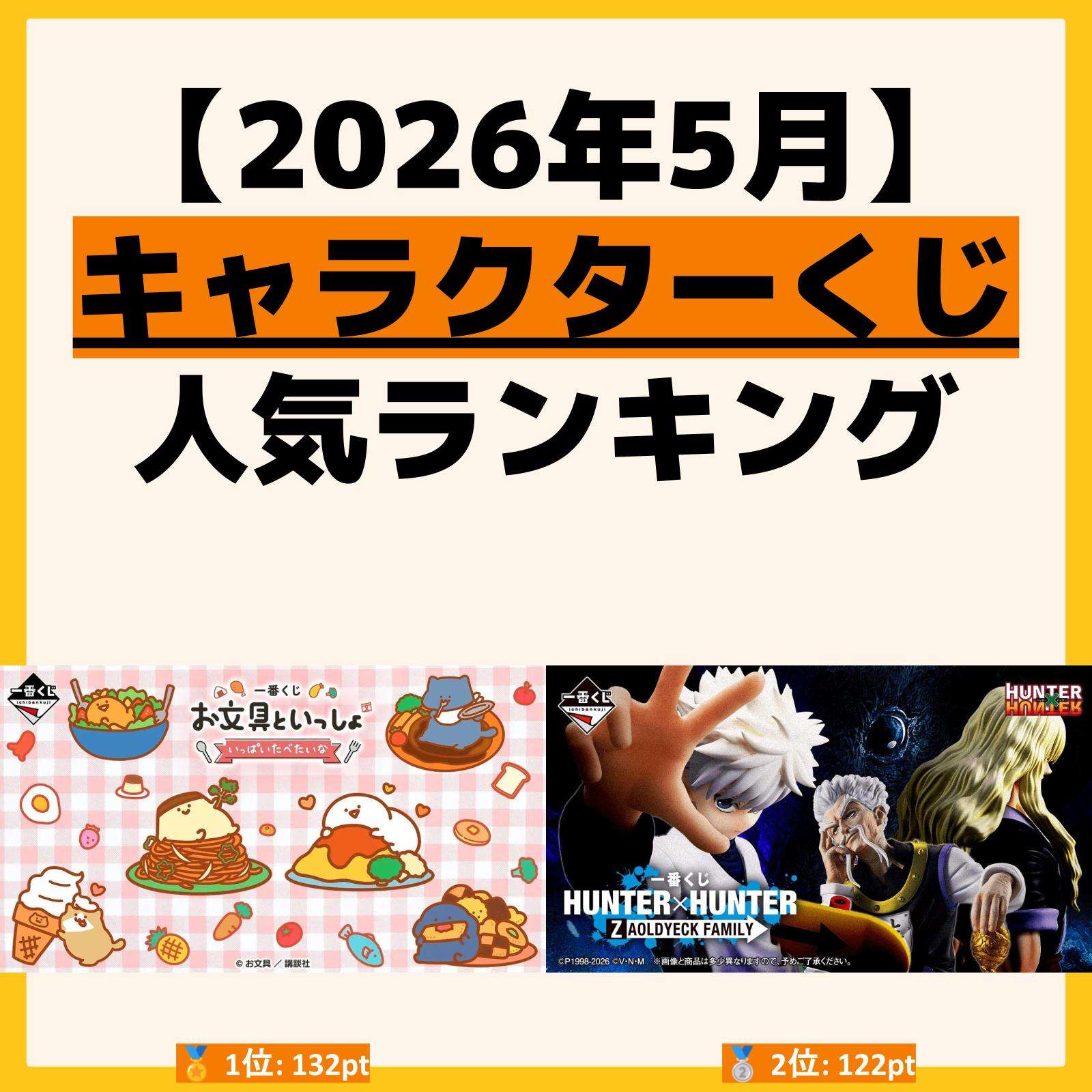 人気ランキング 一番くじ
