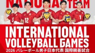 バレーボール男子日本代表 コラボ