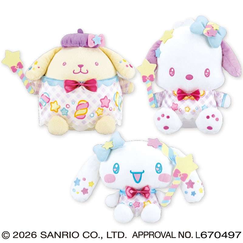 サンリオキャラクターズ マシュマロミルキーウェイドールBIGタイプ2