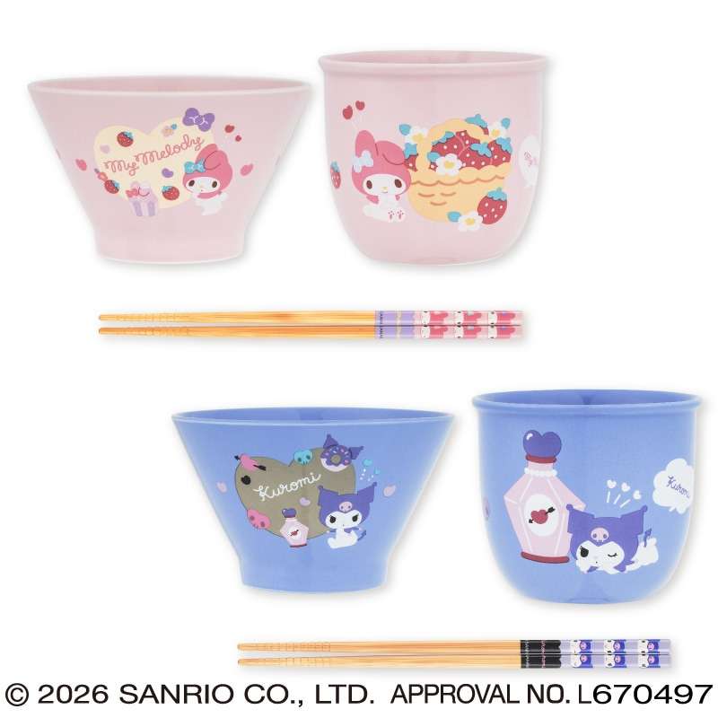 マイメロディ♡クロミ 食器セット