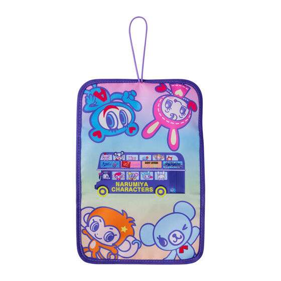 【フラットガシャポン】ナルミヤキャラクターズ おりたたみポーチ