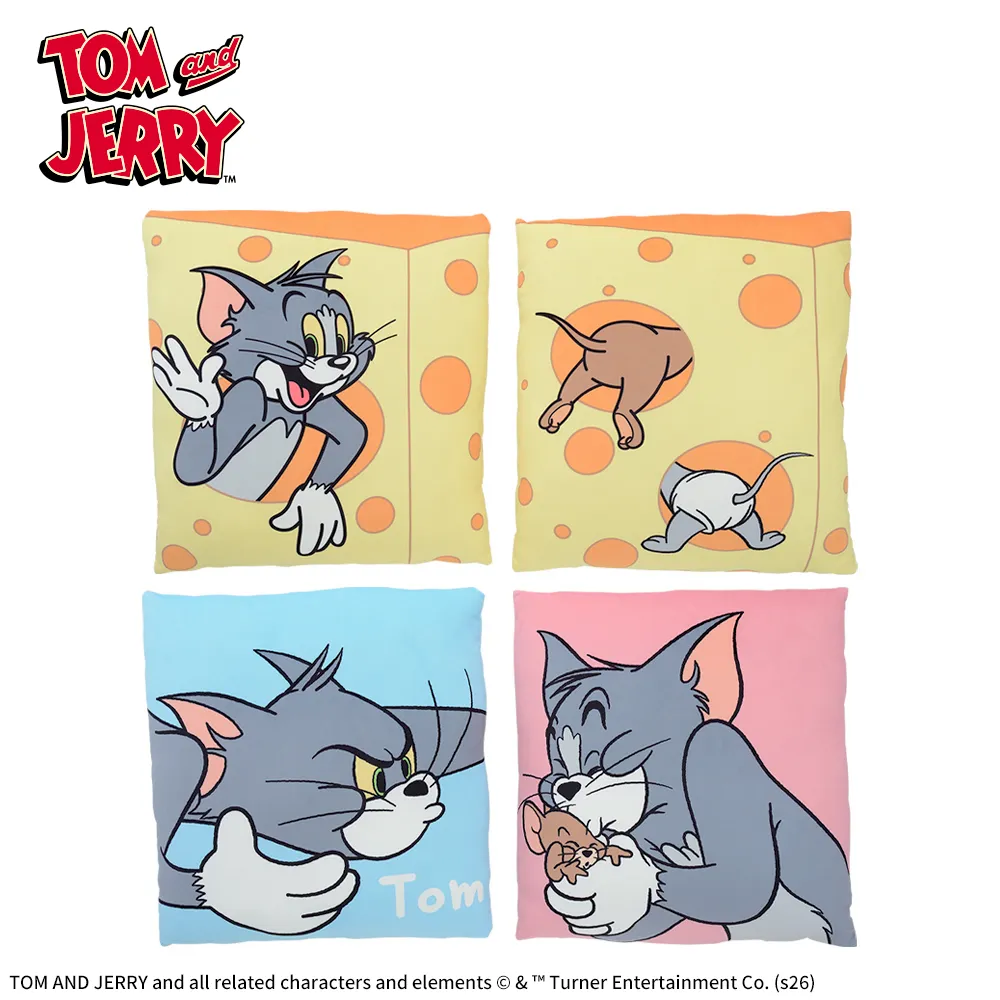 トムとジェリースーパーギガザッカぐらもっちクッション